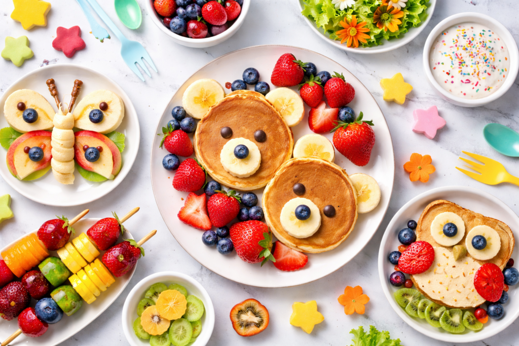 Creative kids food art ideas for fun meals